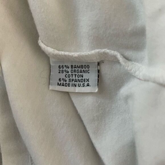 Bryn Walker Una Organic Cotton Asymmetrical Tunic in White - Women’s US M - Picture 9 of 10